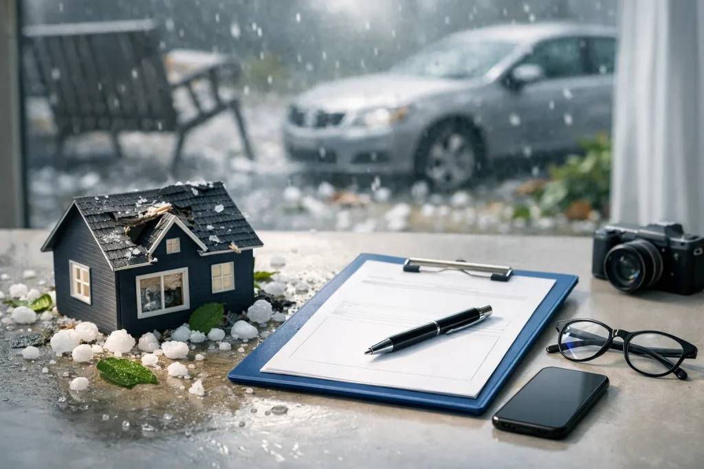 Tempête et grêle&nbsp;: Préparer et gérer votre réclamation d&rsquo;assurance