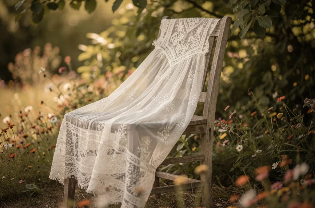 Quand la dentelle rencontre la nature : l’âme des robes bohèmes contemporaines