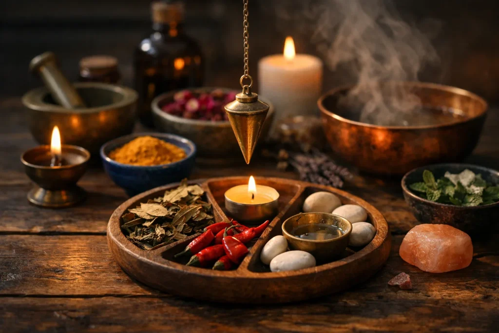 Ayurveda : Vata, Pitta ou Kapha ? Le test des doshas expliqué — et ses limites