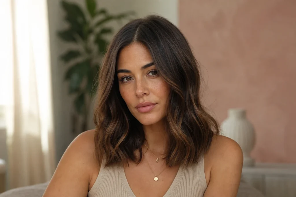 Coiffure tendance : adopter la raie au milieu selon la forme du visage