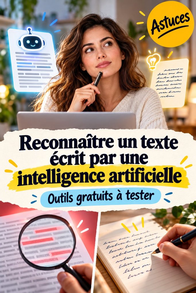 Capture d'écran d'un détecteur de texte d'intelligence artificielle en action.