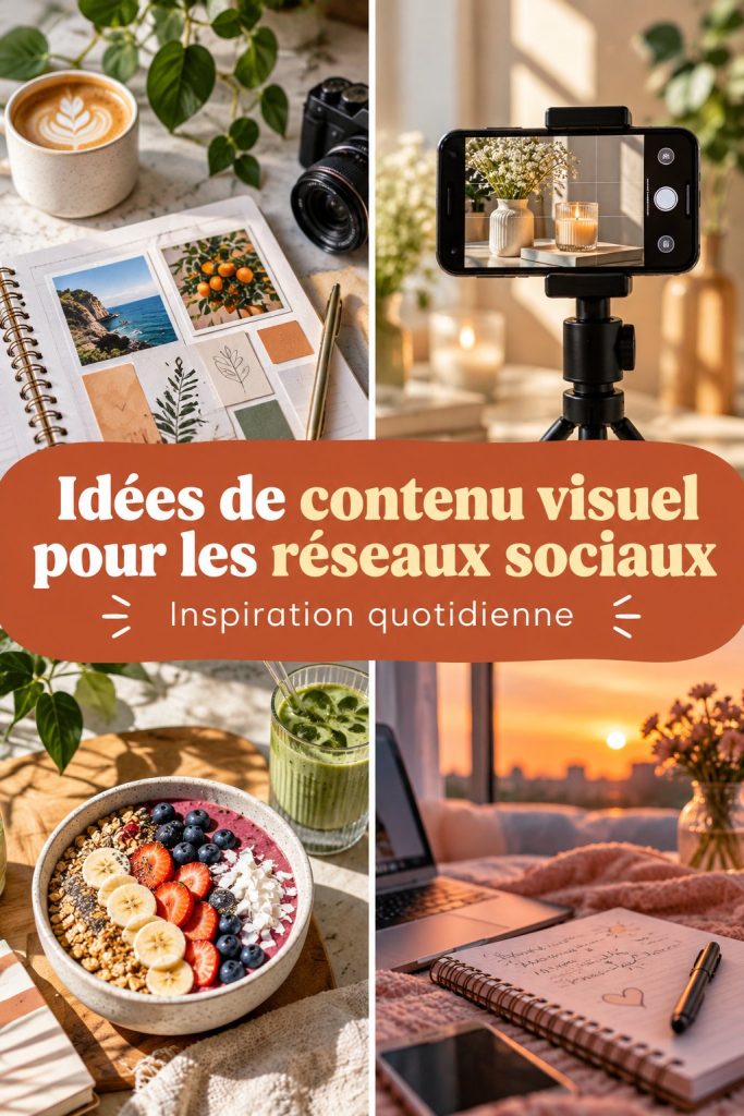 Idées de contenu visuel pour les réseaux sociaux