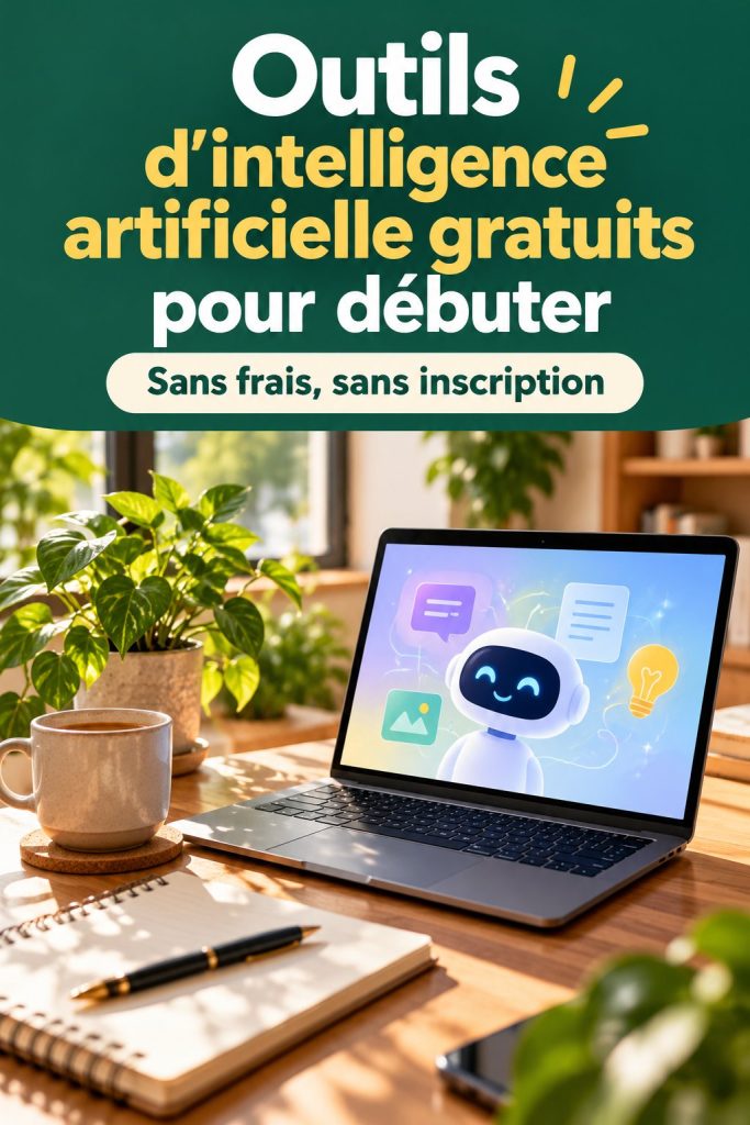 Outils d&rsquo;intelligence artificielle gratuits pour commencer