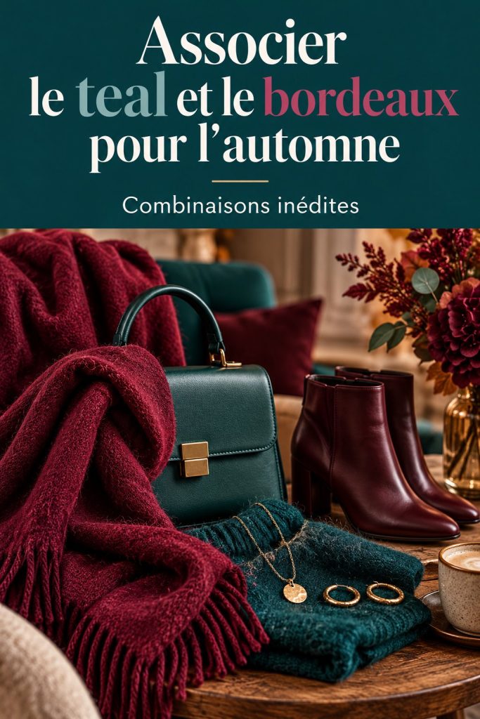 Sassiez-vous le teal et le bordeaux cet automne ?