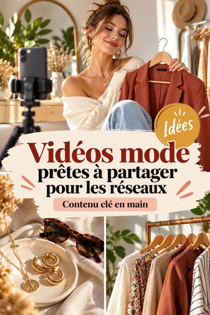 Exemple de vidéos prêtes à partager pour les réseaux sociaux